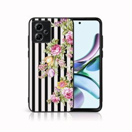 MY ART Schutzhülle für Motorola Moto G54 5G / G54 5G Power Edition STRIPS (176)