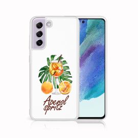 MY ART Silikonhülle Samsung Galaxy S21 FE 5G APEROL (127)
