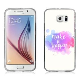 PROTEMIO MY ART kryt Samsung Galaxy S7 Edge MAKE IT HAPPEN (014)
