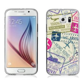 PROTEMIO MY ART kryt Samsung Galaxy S7 Edge STAMPS (011)