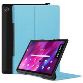 LEATHER Lenovo Yoga Tab 11 Falthülle hellblau