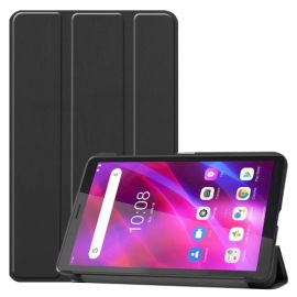 LEATHER Flip Case für Lenovo Tab M7 3rd Gen schwarz