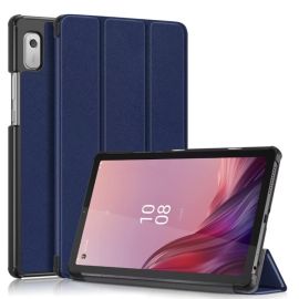 LEATHER Flip Case für Lenovo Tab M9 blau