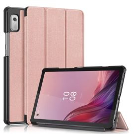 LEATHER Flip Case für Lenovo Tab M9 Roségold