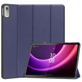 LEATHER Flip Case für Lenovo Tab P11 Gen 2 blau