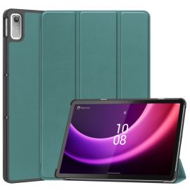 LEATHER Flip Case für Lenovo Tab P11 Gen 2 grün