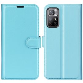 LITCHI Schutzhülle für Xiaomi Poco M4 Pro 5G / Redmi Note 11S 5G blau