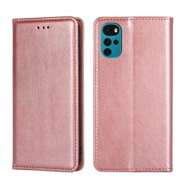 MAGNETIC Flip Cover für Motorola Moto E22s rosa