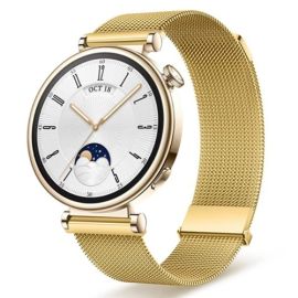 MILANESE Metallarmband Huawei Watch GT 4 41mm Gold
