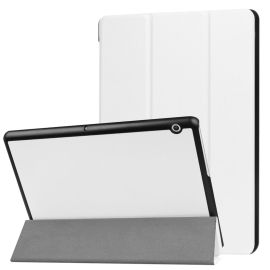 LEATHER Zaklápacà obal Huawei MediaPad T3 10 biely