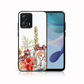 MY ART Schutzhülle für Motorola Moto G53 5G WIESE (159)