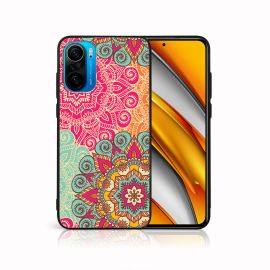MEINE KUNST Silikonhülle Xiaomi Poco F3 MANDALA (043)
