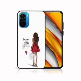 MY ART Silikonhülle Xiaomi Poco F3 RED DRESS (137)