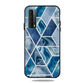 GEOMETRIC ART Kryt Huawei P Smart - 2021 DARK BLUE