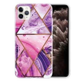GEOMETRIC ART TPU Schutzhülle Apple iPhone 11 Pro Max MARBLE PURPLE