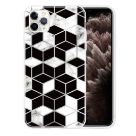 GEOMETRIC ART TPU Schutzhülle Apple iPhone 11 Pro Max MARBLE CUBE