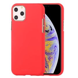 MERCURY SOFT FEELING Hülle Apple iPhone 11 Pro Max rot