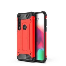 TOUGH Ochranný kryt Motorola Moto G8 Plus červený