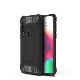 TOUGH Ochranný kryt Motorola Moto G8 Plus čierny