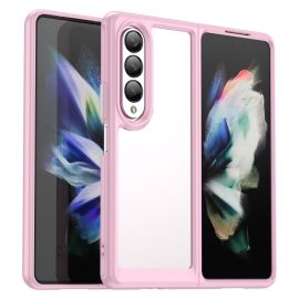 CRYSTAL Schutzhülle Samsung Galaxy Z Fold 4 5G hellrosa