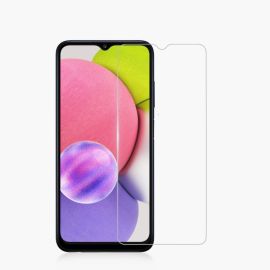 Schützendes gehärtetes Glas Samsung Galaxy A03s