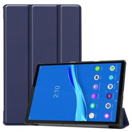 LEATHER Lenovo Tab M10 Plus Hülle (TB-X606F / ZA5T0081CZ / ZA5V0206CZ) dunkelblau