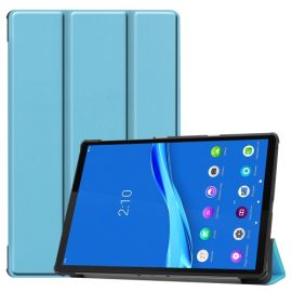 LEATHER Lenovo Tab M10 Plus Hülle (TB-X606F / ZA5T0081CZ / ZA5V0206CZ) hellblau