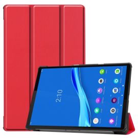 LEATHER Lenovo Tab M10 Plus Hülle (TB-X606F / ZA5T0081CZ / ZA5V0206CZ) rot