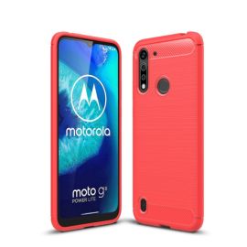 FLEXI TPU Schutzhülle Motorola Moto G8 Power Lite rot