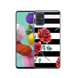 MY ART Schutzhülle Samsung Galaxy A71 BLACK UND WHITE (034)
