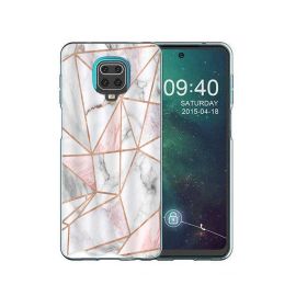 MY ART Redmi Xiaomi Note 9S / Note 9 Pro PINK MARBLE (143)