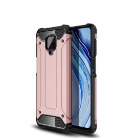 TOUGH Ochranný kryt Xiaomi Redmi Note 9S / Note 9 Pro ružový