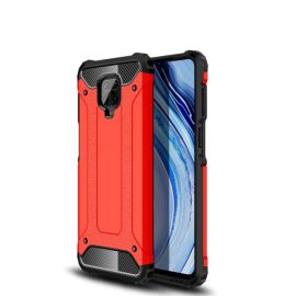 TOUGH Ochranný kryt Xiaomi Redmi Note 9S / Note 9 Pro červený