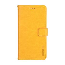 IDEWEI Portemonnaie Hülle Nokia 2.4 gelb