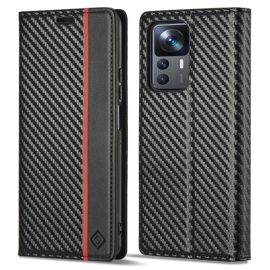 IMEEKE CARBON Wallet Cover Xiaomi 12T / 12T Pro
