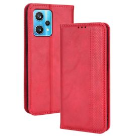 BUSINESS Wallet Cover für Realme 9 Pro+ / Realme 9 rot