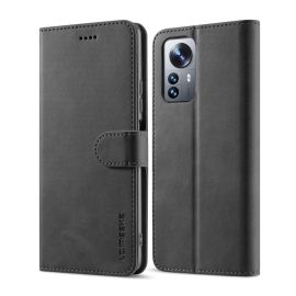 IMEEKE Wallet Cover für Xiaomi 12 / Xiaomi 12X schwarz