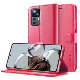 IMEEKE Brieftaschenhülle Xiaomi 12T / 12T Pro rosa