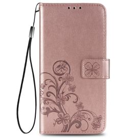 ART Peňaženkový Cover Xiaomi Redmi Note 9 FLOWERS Pink