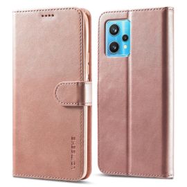 IMEEKE Brieftaschenhülle Realme 9 Pro+ / Realme 9 rosa