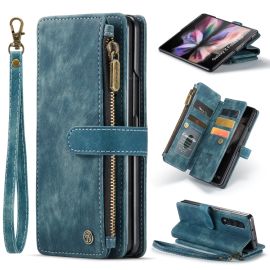 WALLET Schutzhülle mit Wallet 2 in 1 für Samsung Galaxy Z Fold 4 5G blau
