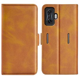 SIDE Wallet Case für Xiaomi Poco F4 GT hellbraun