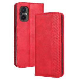 BUSINESS Brieftaschenhülle für Xiaomi Poco M5 rot