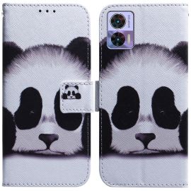 ART Brieftasche Abdeckung Motorola Edge 30 Neo PANDA
