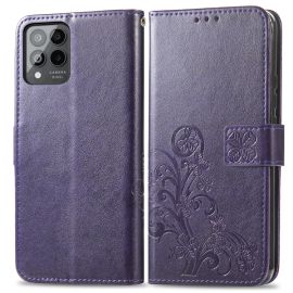 ART FLOWERS Wallet Cover T Phone Pro / T Phone Pro 2023 lila