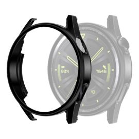 Kunststoffhülle mit Schutzglas für Huawei Watch GT 3 42mm schwarz