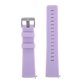 SILICONE Austauschbares Armband für Fitbit Versa / Versa 2 lila