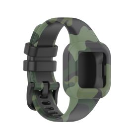 ART Silikonarmband für Garmin Vivofit Junior3 CAMOUFLAGE