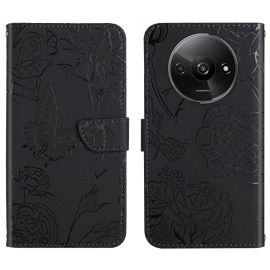 ART BLOSSOM Wallet Cover für Xiaomi Redmi A3 schwarz