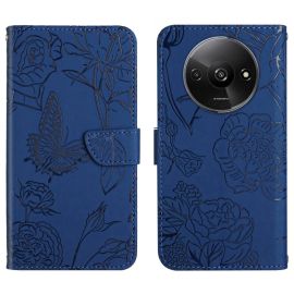 ART BLOSSOM Wallet Cover für Xiaomi Redmi A3 blau